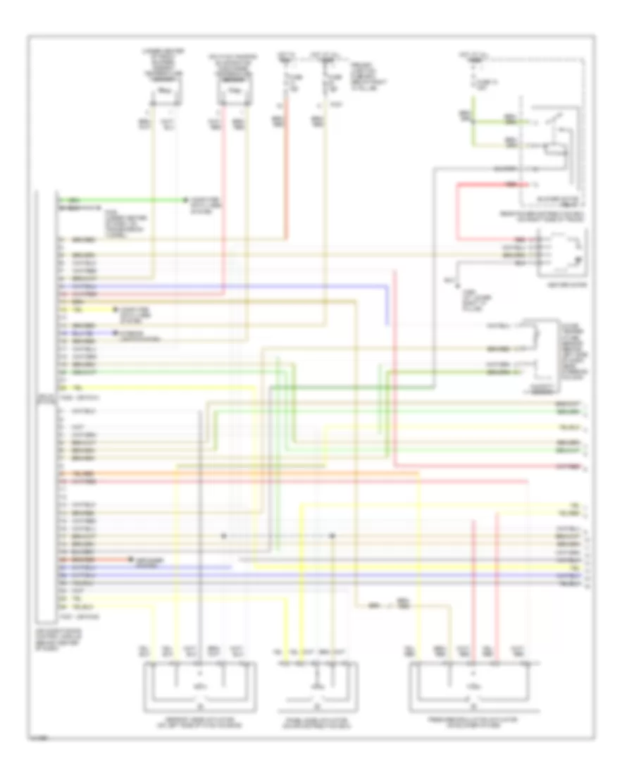 Automatic A C Wiring Diagram 1 of 2 for Jaguar S Type 2007