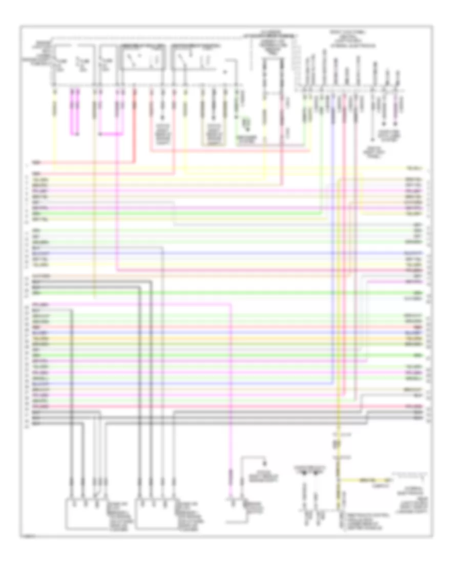 3.0L SC, Engine Performance Wiring Diagram (2 of 9) for Jaguar XF 2.0 2013