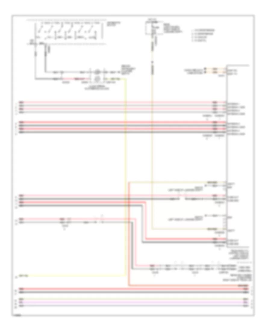 Navigation Wiring Diagram, 12  15 Speaker Systems (2 of 6) for Jaguar XF 2.0 2013