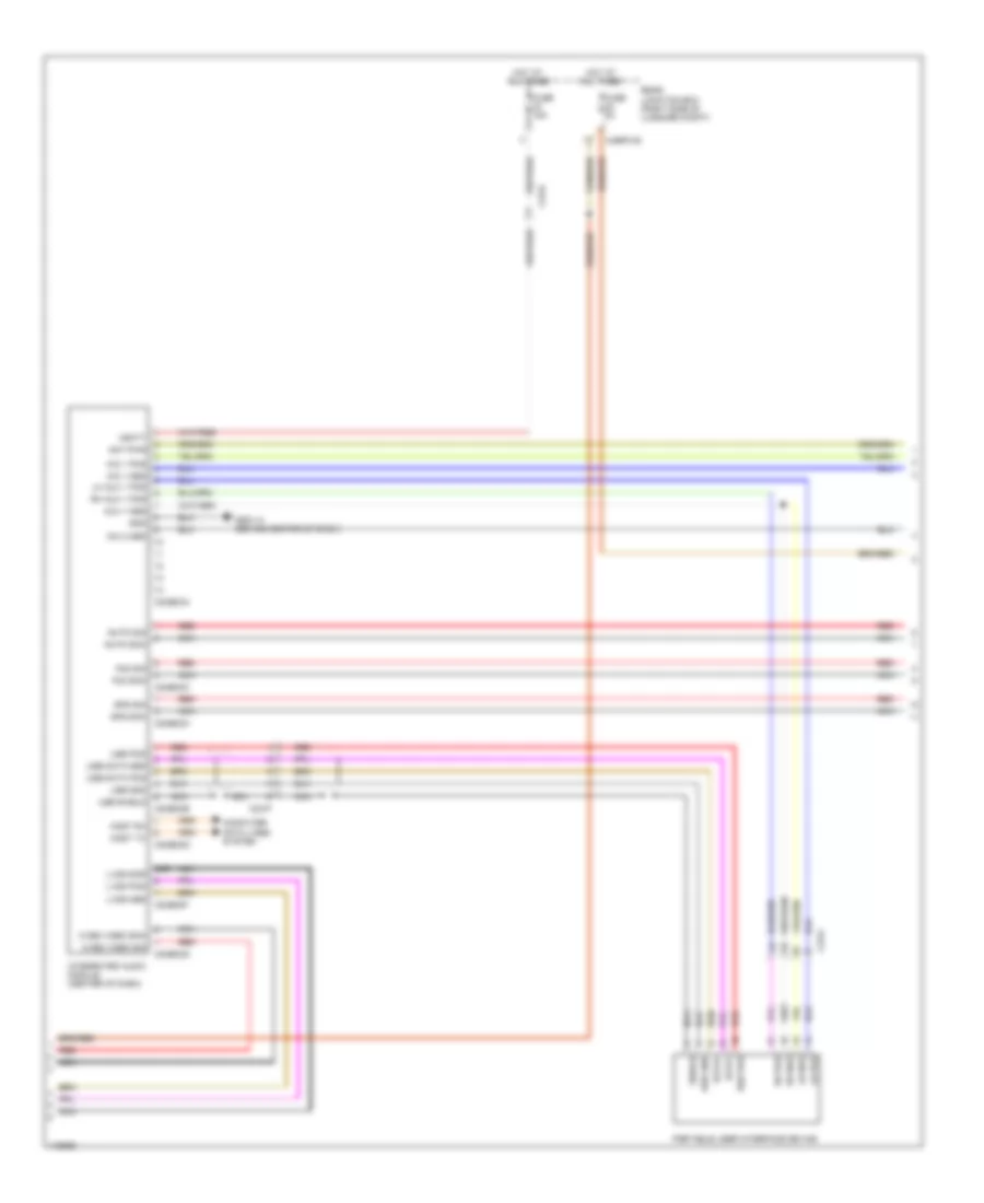 Navigation Wiring Diagram, 12  15 Speaker Systems (3 of 6) for Jaguar XF 2.0 2013