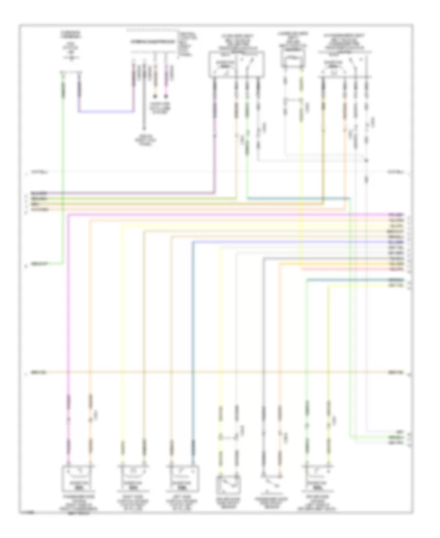 Supplemental Restraints Wiring Diagram 2 of 3 for Jaguar XF 2 0 2013