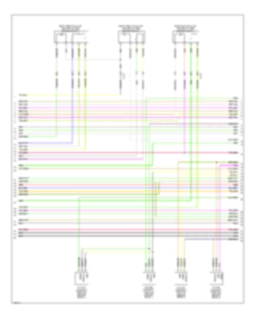 3.0L SC, Engine Performance Wiring Diagram (3 of 9) for Jaguar XF Supercharged 2013