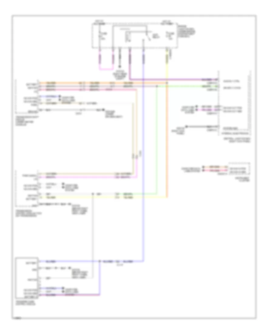 AWD Wiring Diagram for Jaguar XF Supercharged 2013