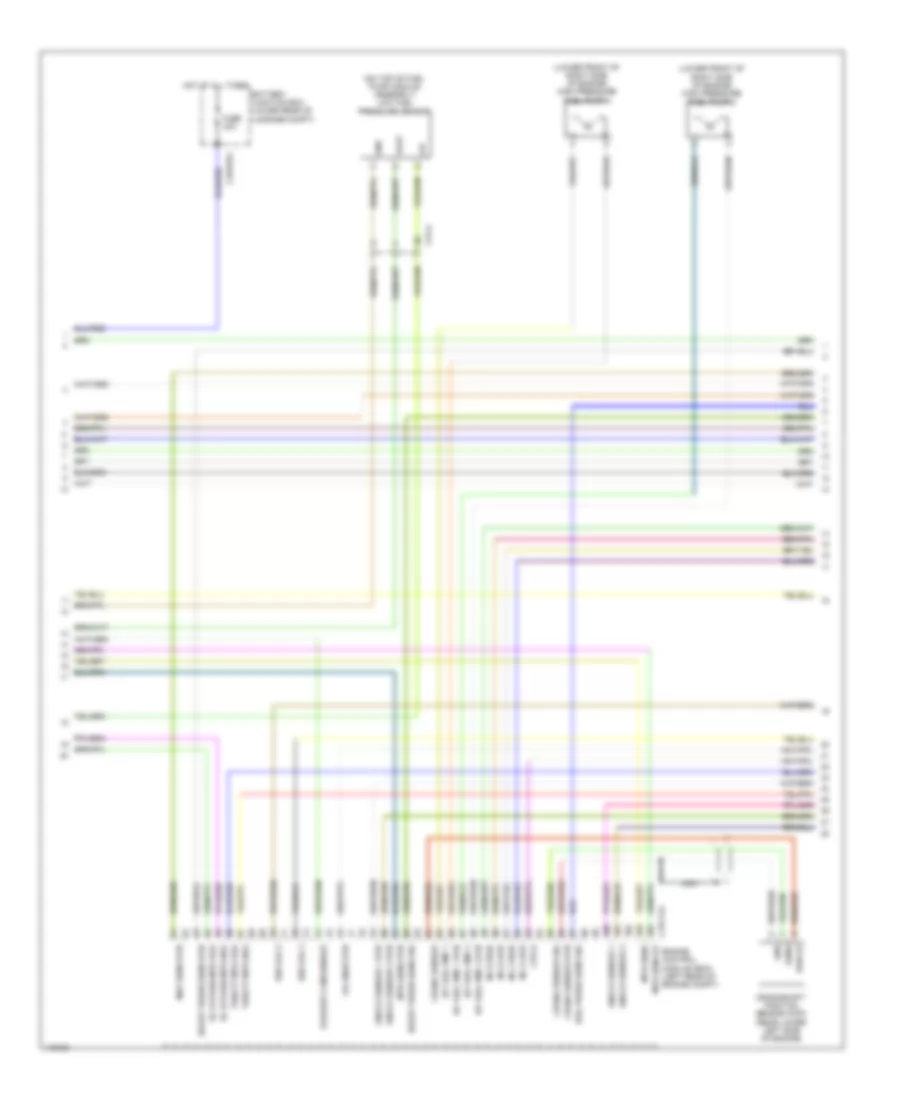 3.0L SC, Engine Performance Wiring Diagram (6 of 9) for Jaguar XJ L Portfolio 2013