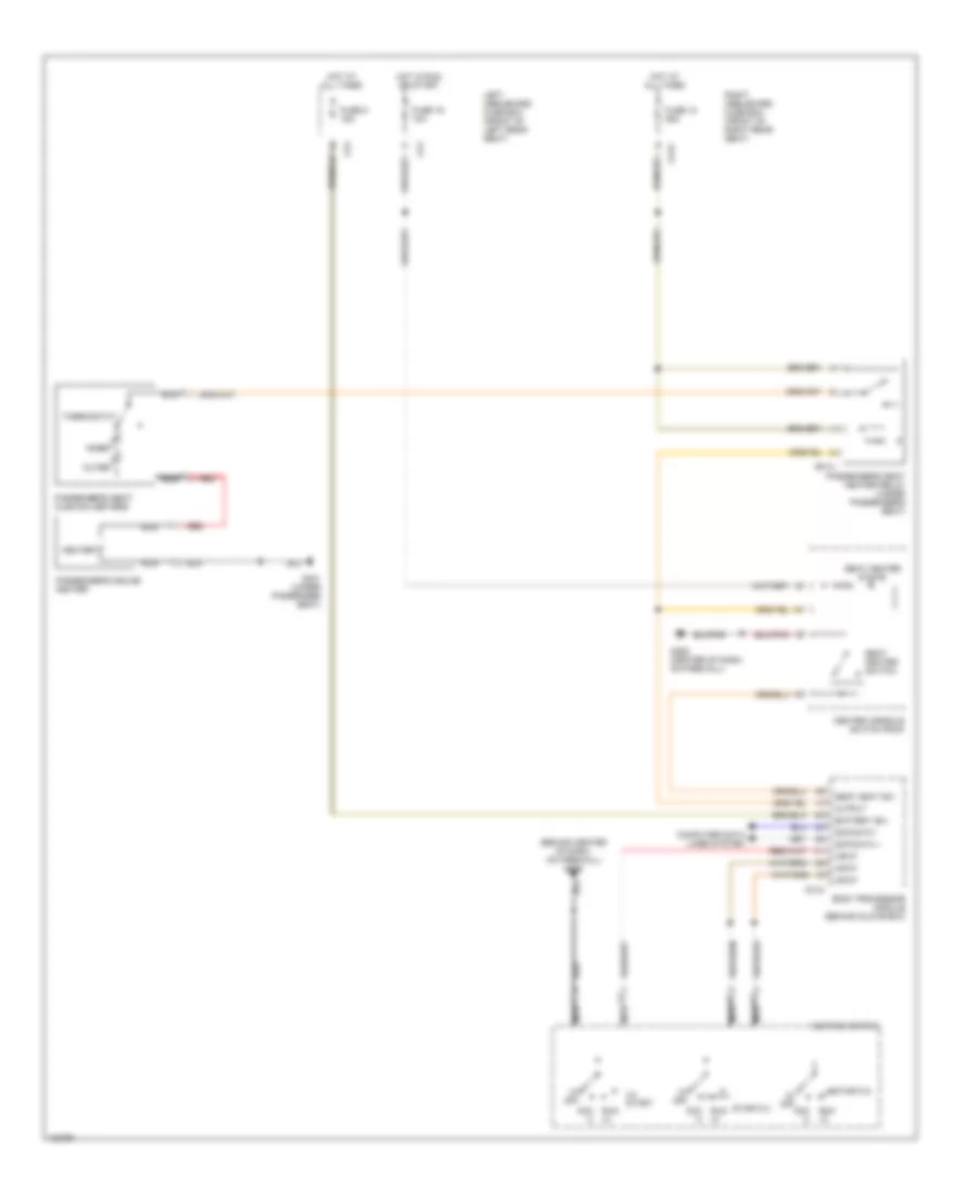 Passenger s Heated Seat Wiring Diagram for Jaguar XJ8 L 1999