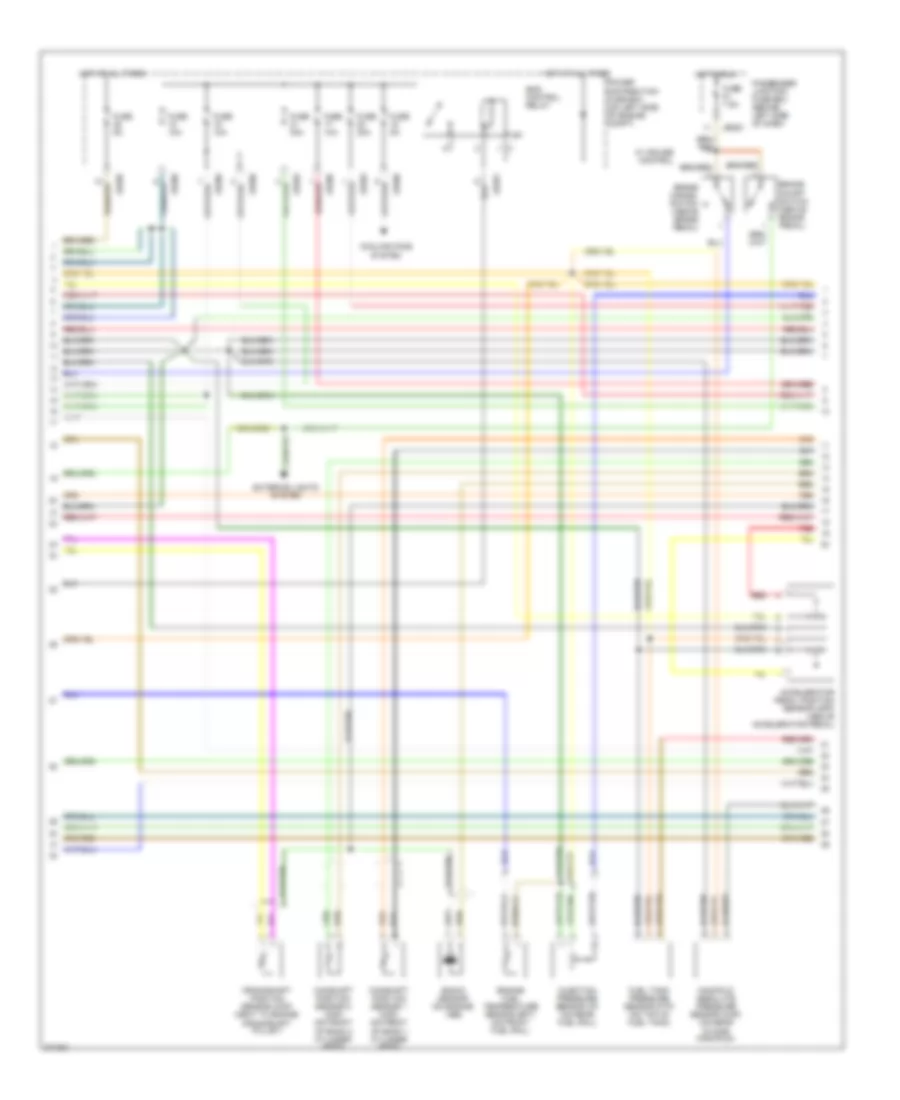 3.0L, Engine Performance Wiring Diagram (2 of 4) for Jaguar X-Type 2007