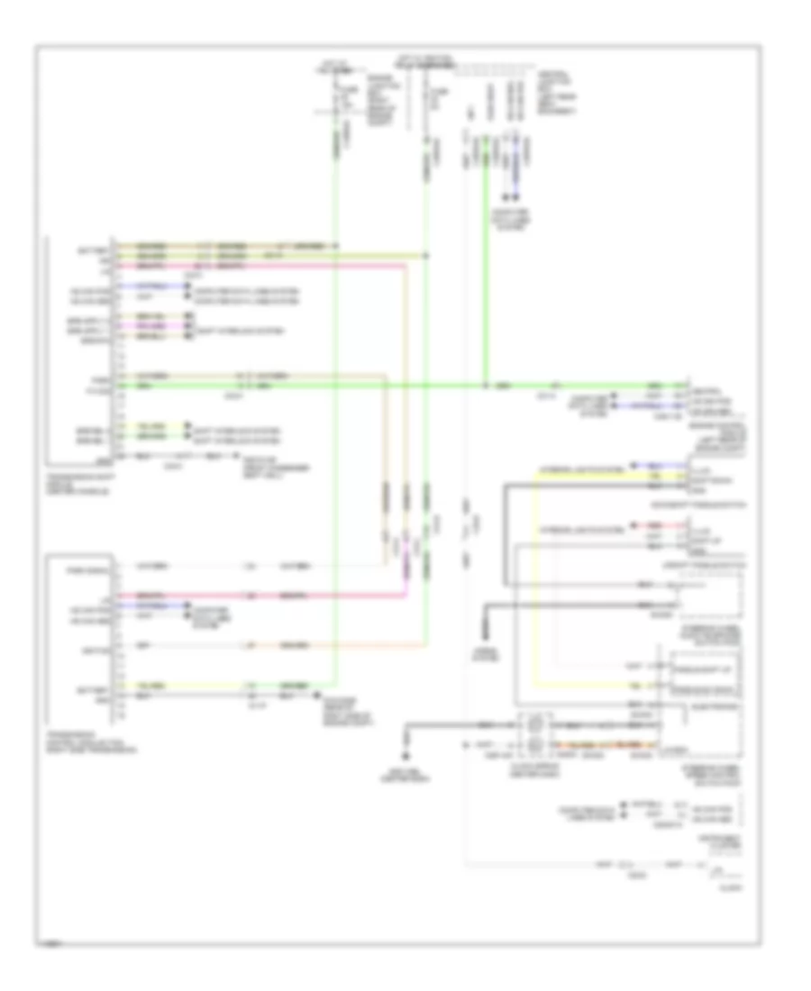 A T Wiring Diagram for Jaguar XJ Supercharged 2013