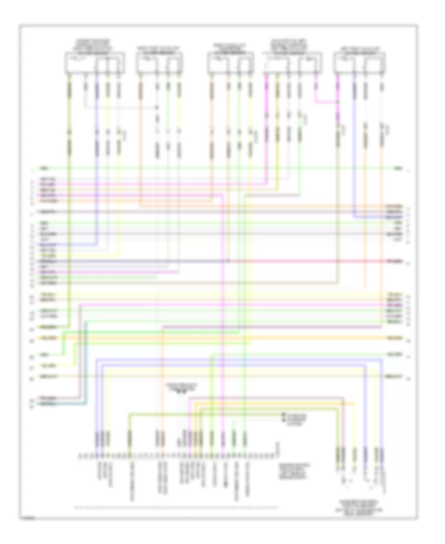 3.0L SC, Engine Performance Wiring Diagram (4 of 9) for Jaguar XJ Supercharged 2013
