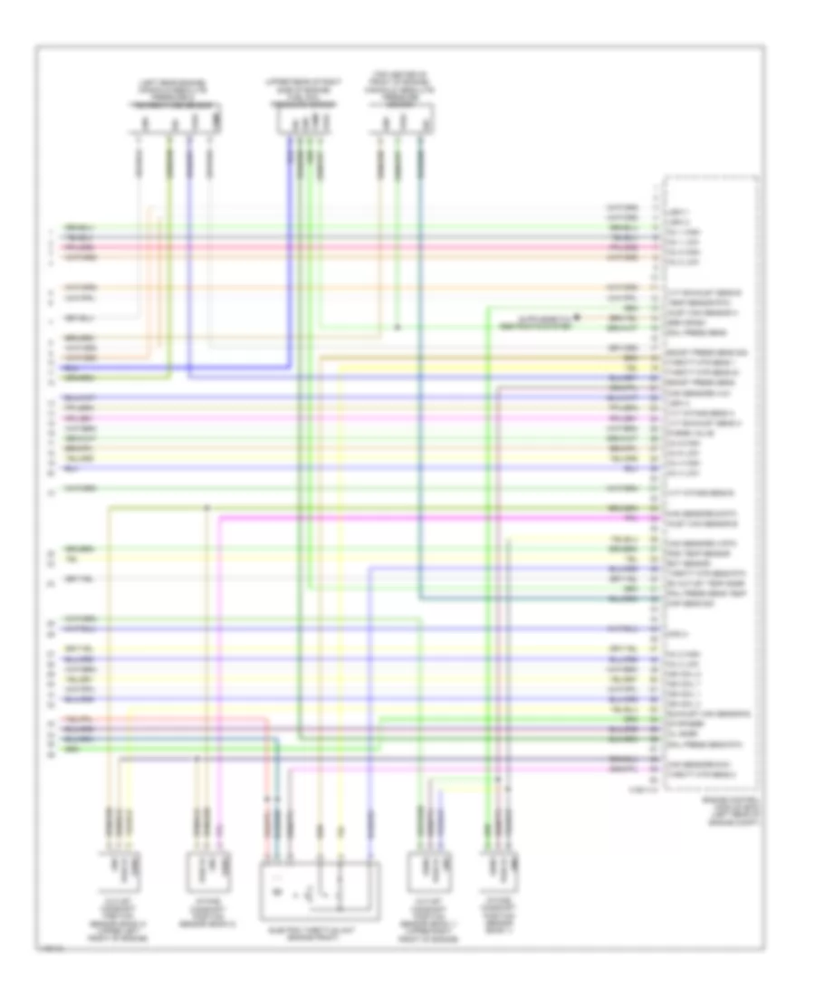 5.0L, Engine Performance Wiring Diagram (9 of 9) for Jaguar XJ Supercharged 2013