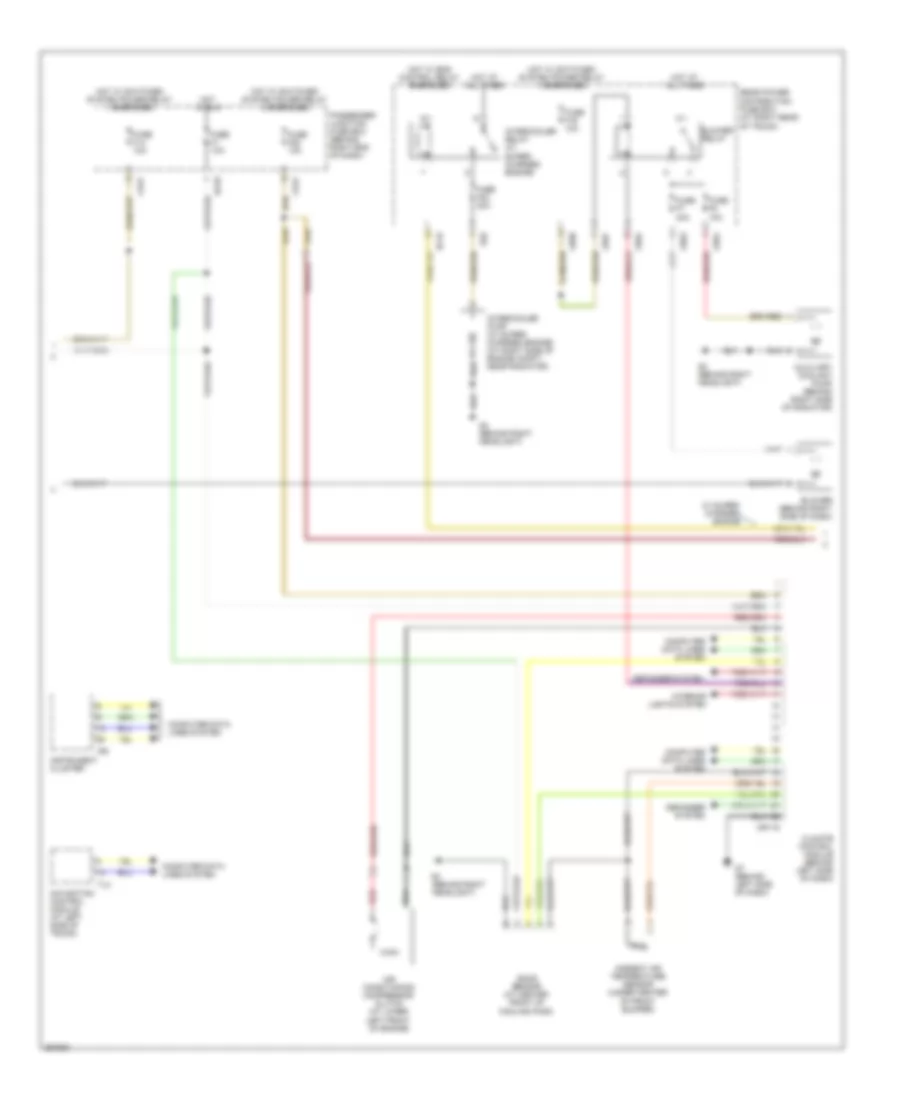 Automatic A C Wiring Diagram 2 of 3 for Jaguar XJ8 2008