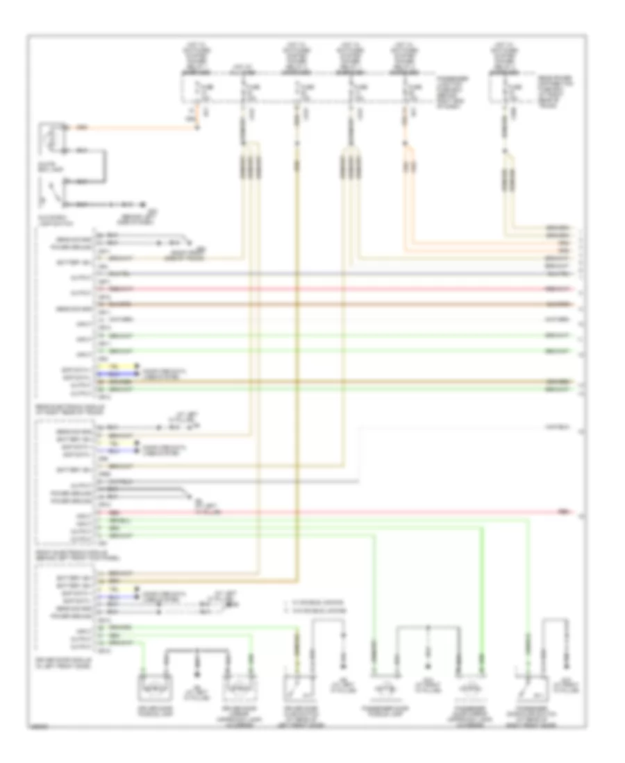 Courtesy Lamps Wiring Diagram 1 of 2 for Jaguar XJ8 2008