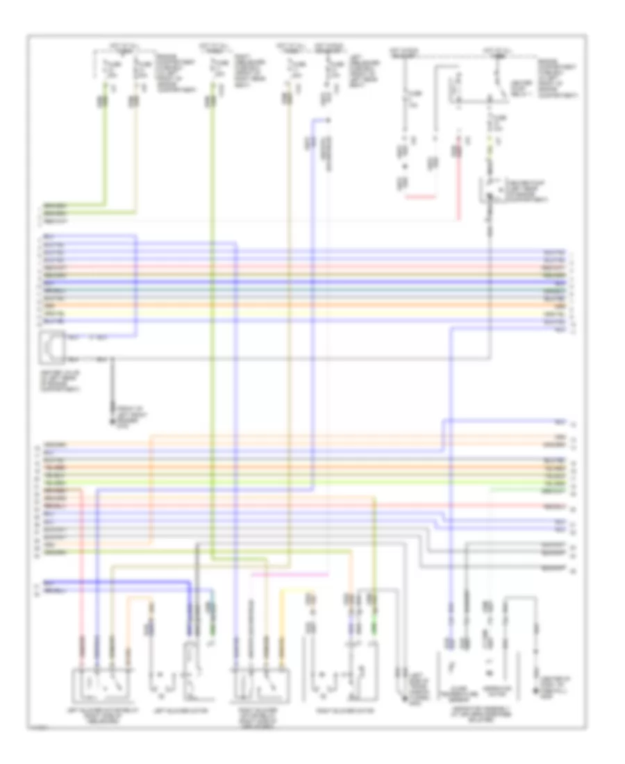 Automatic AC Wiring Diagram (2 of 3) for Jaguar XJ8 2000