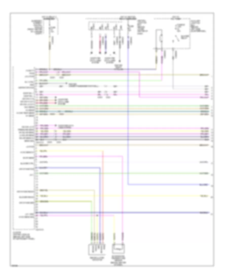 Automatic A C Wiring Diagram 1 of 4 for Jaguar F Type 2014