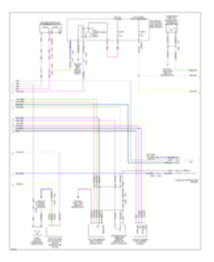Automatic A C Wiring Diagram 3 of 4 for Jaguar F Type 2014