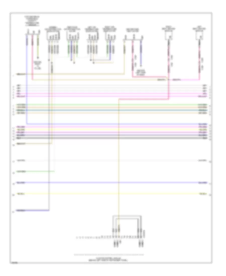 Automatic AC Wiring Diagram (2 of 4) for Jaguar F-Type S 2014
