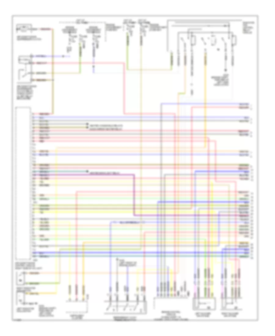 Automatic A C Wiring Diagram 1 of 3 for Jaguar XKR 2000