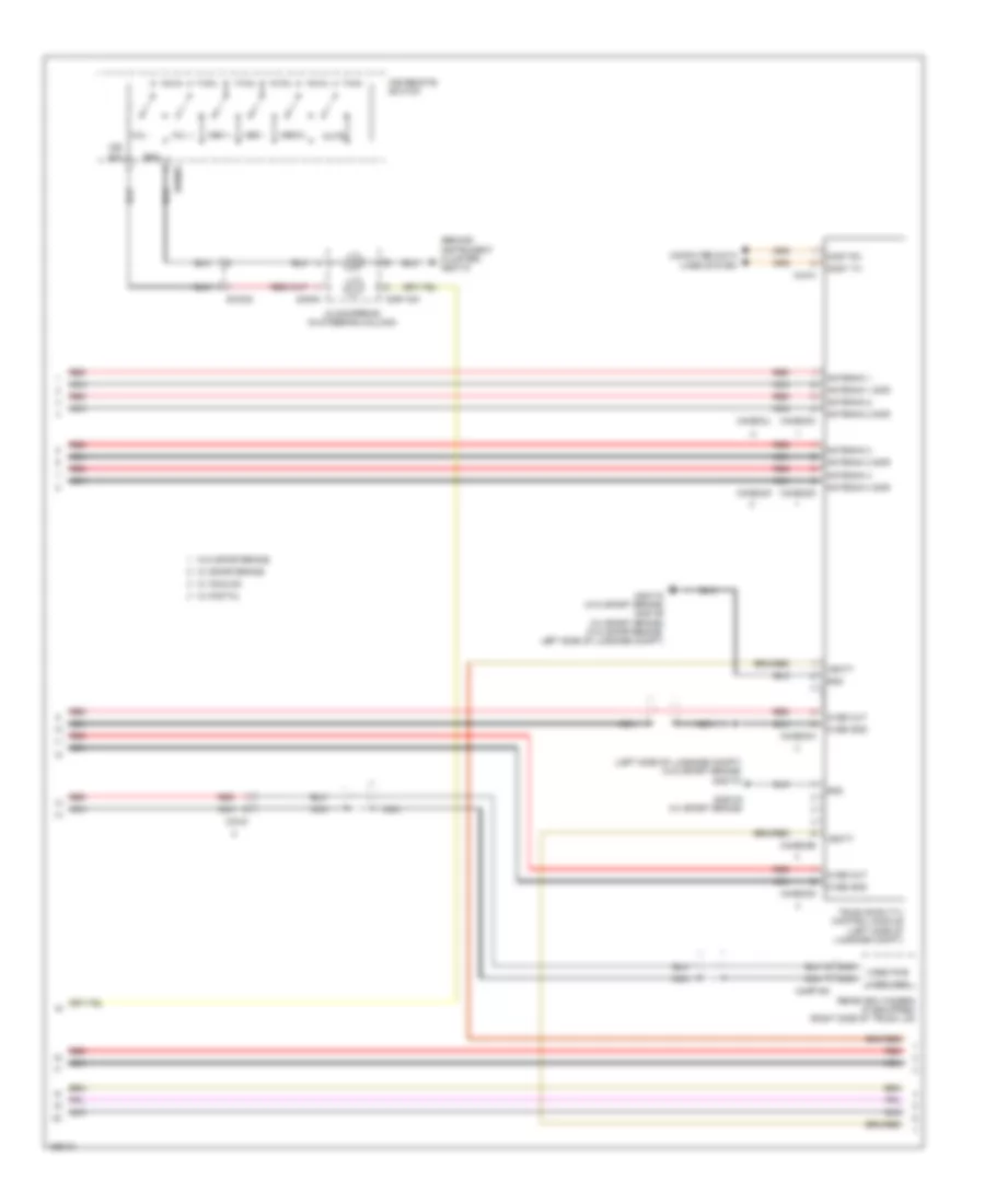 Navigation Wiring Diagram, 12  15 Speaker Systems (2 of 6) for Jaguar XF 2014