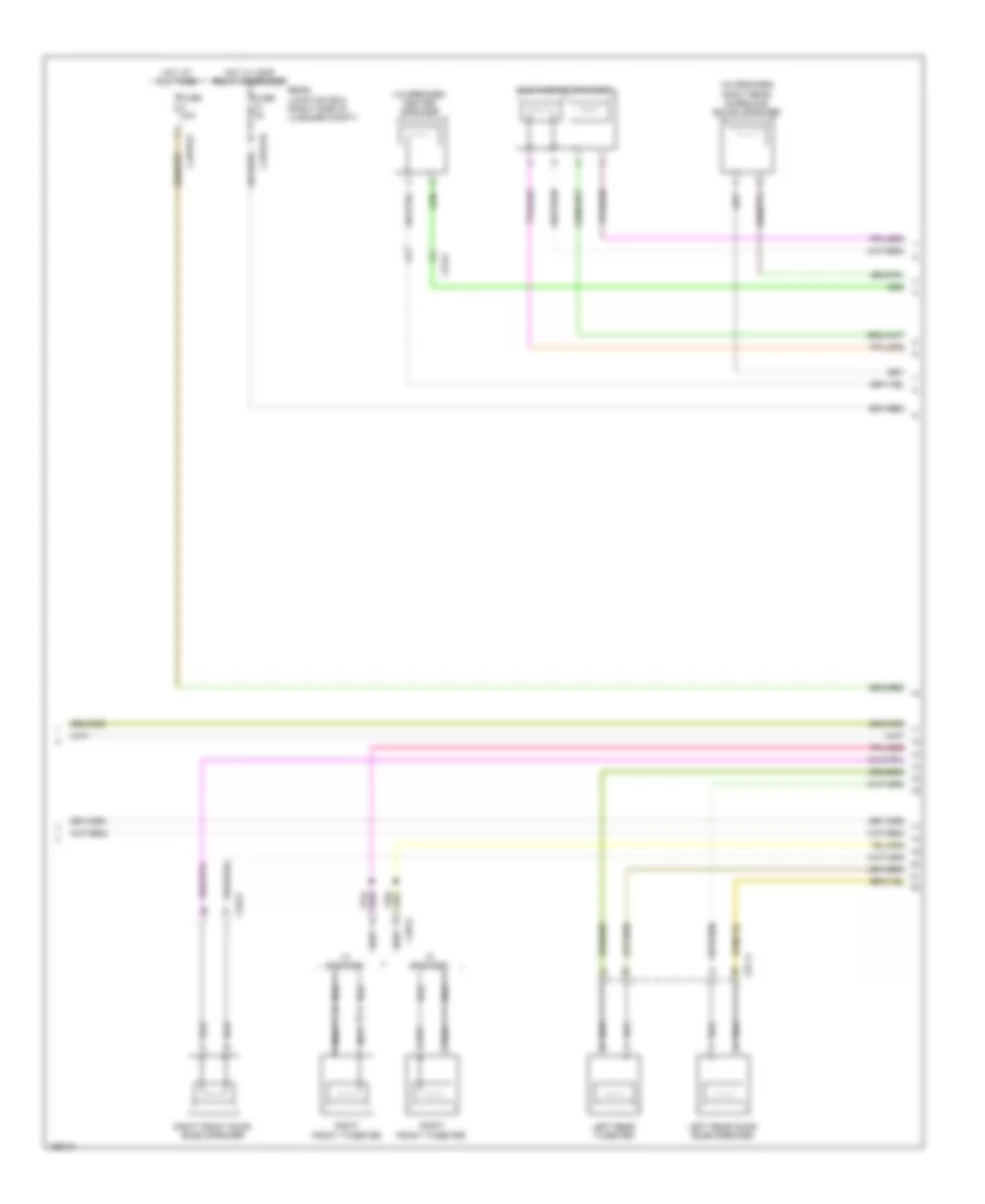 Navigation Wiring Diagram 12  15 Speaker Systems 5 of 6 for Jaguar XF 2014