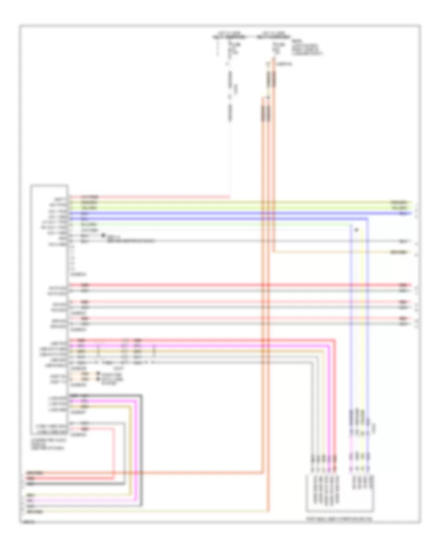 Navigation Wiring Diagram, 12  15 Speaker Systems (3 of 6) for Jaguar XF 3.0L 2014