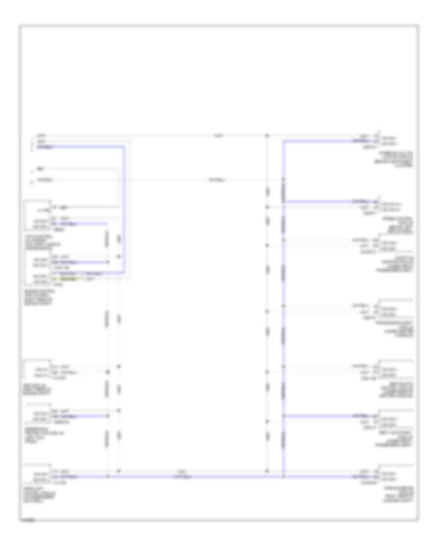 Diagnostic Socket Wiring Diagram (2 of 2) for Jaguar XF Luxury 2009