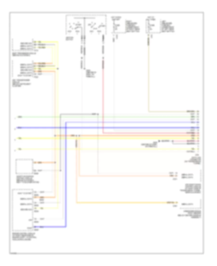 Computer Data Lines Wiring Diagram 2 of 2 for Jaguar XJ8 L 2001