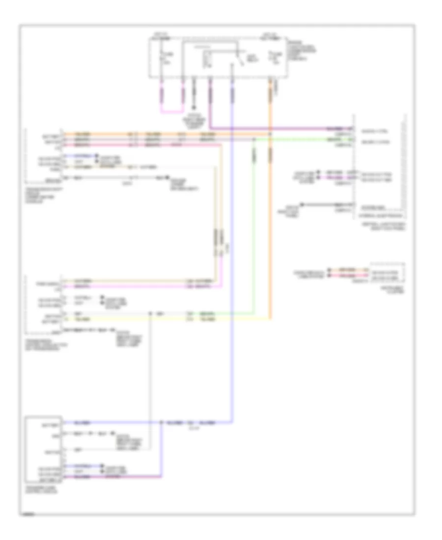 AWD Wiring Diagram for Jaguar XF Supercharged 2014