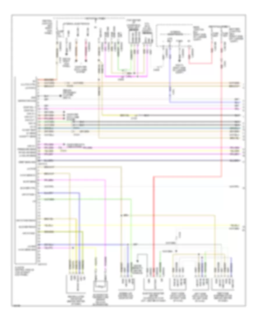 Automatic A C Wiring Diagram 1 of 3 for Jaguar XF Supercharged 2014