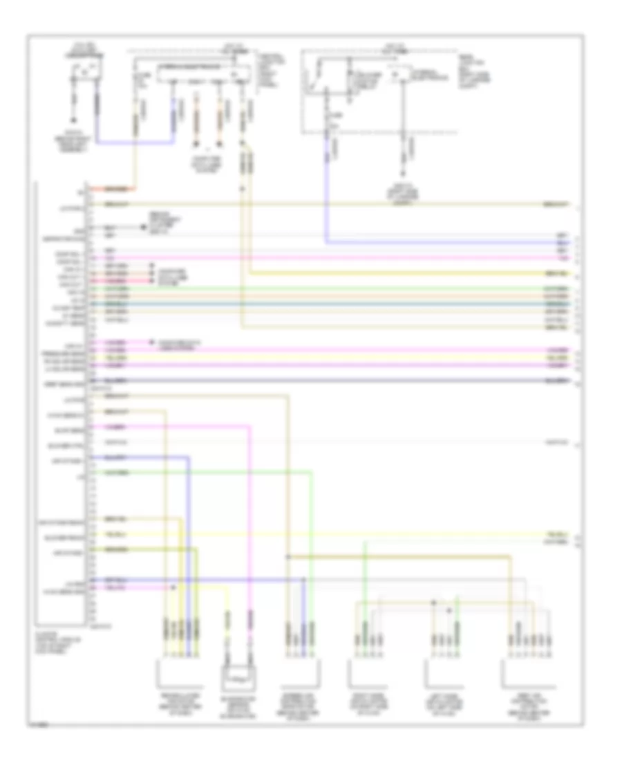 Automatic A C Wiring Diagram 1 of 2 for Jaguar XF Supercharged 2009