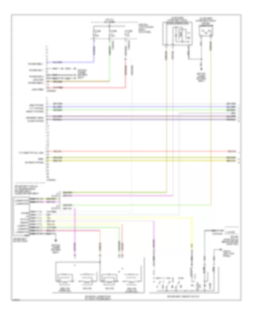 Memory Seat Wiring Diagram 1 of 2 for Jaguar XF Supercharged 2009