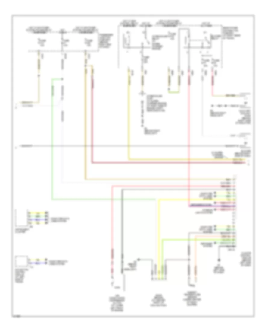 Automatic AC Wiring Diagram (2 of 3) for Jaguar XJ8 2009
