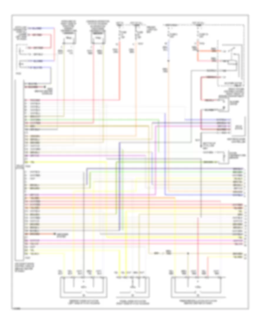 Automatic A C Wiring Diagram 1 of 2 for Jaguar S Type 2002