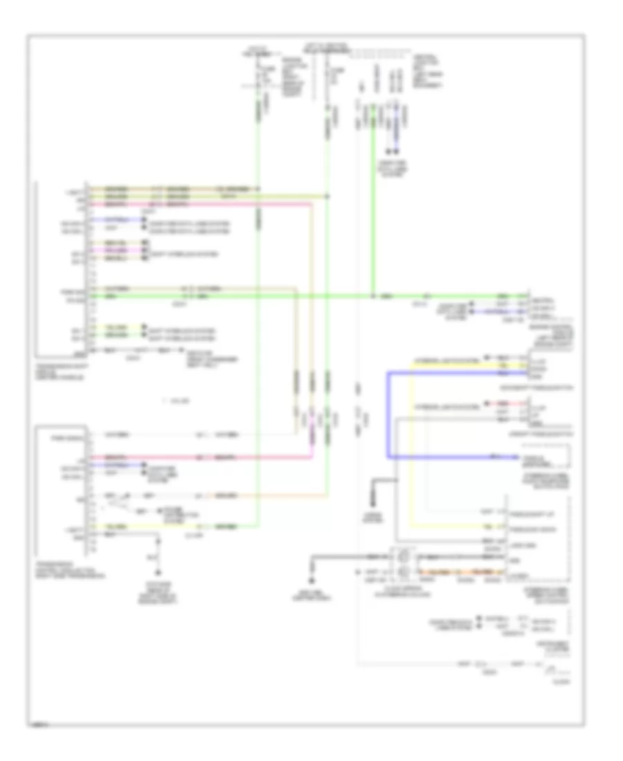 A T Wiring Diagram for Jaguar XJ L Portfolio 2014