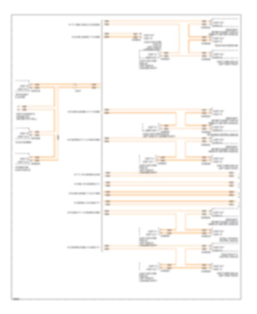 Fibre Optic Network Wiring Diagram 1 of 2 for Jaguar XJ L Portfolio 2014