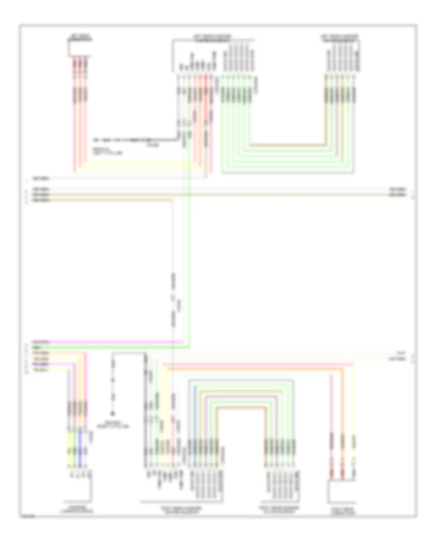 Rear Power Seat Wiring Diagram (2 of 3) for Jaguar XJ Supercharged 2014