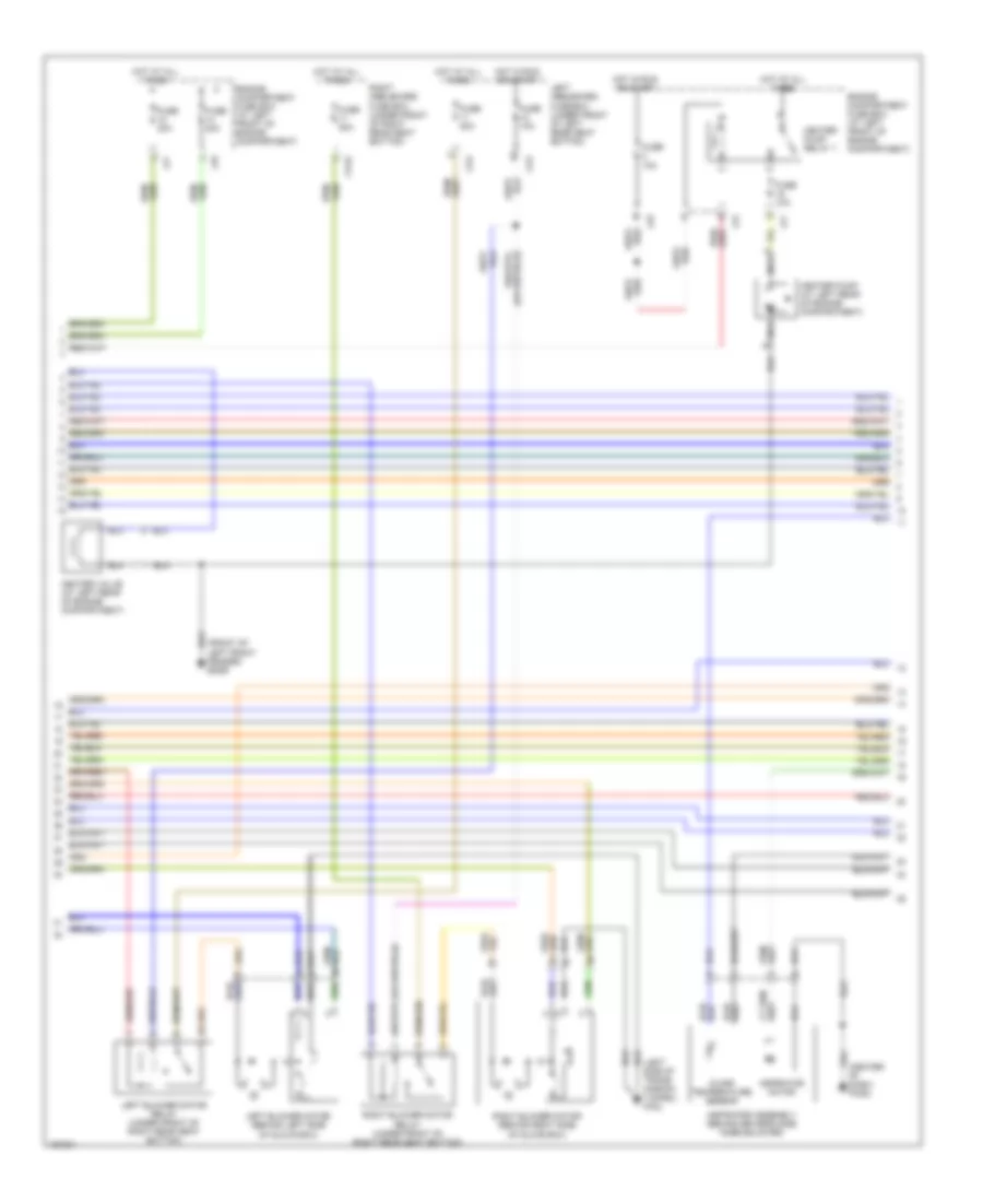 Automatic A C Wiring Diagram 2 of 3 for Jaguar XJ8 2002