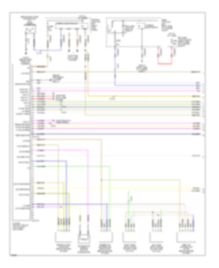 Automatic A C Wiring Diagram 1 of 2 for Jaguar XF Supercharged 2010