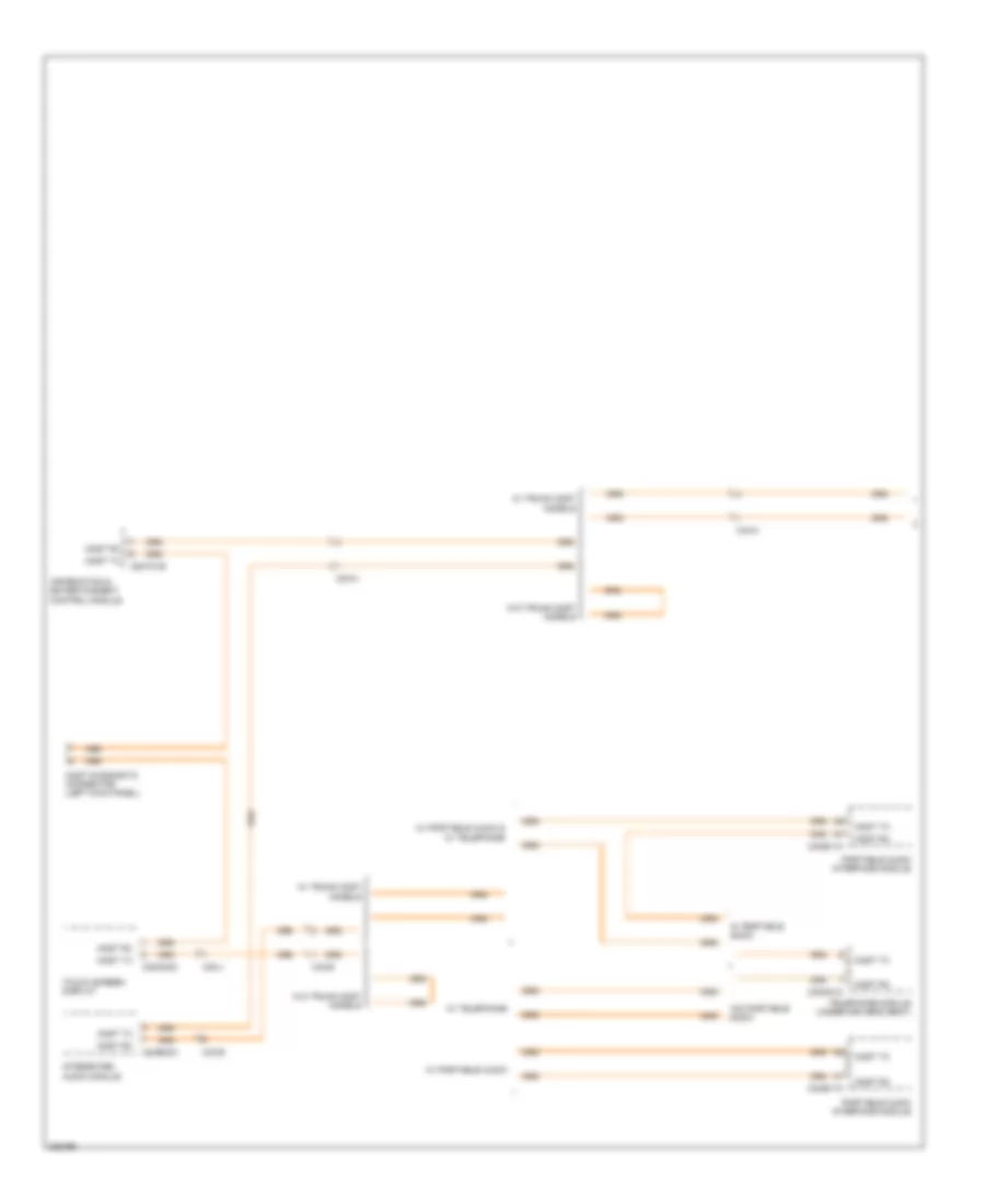 Fibre Optic Network Wiring Diagram (1 of 2) for Jaguar XF Supercharged 2010