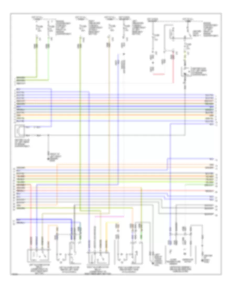 Automatic A C Wiring Diagram 2 of 3 for Jaguar XJR 100 2002