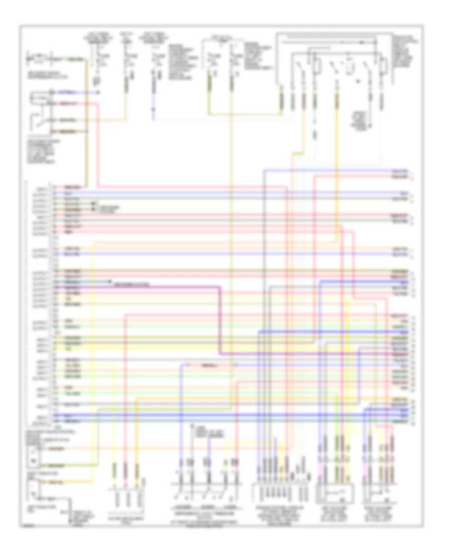 Automatic AC Wiring Diagram (1 of 3) for Jaguar XK8 2002