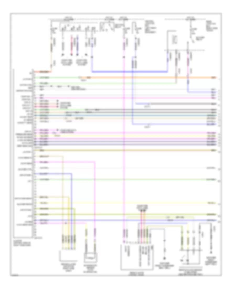 AC Wiring Diagram (1 of 3) for Jaguar XJ L 2010