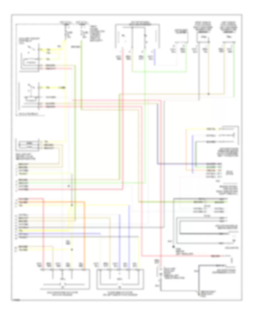 Automatic A C Wiring Diagram 2 of 2 for Jaguar S Type 2003