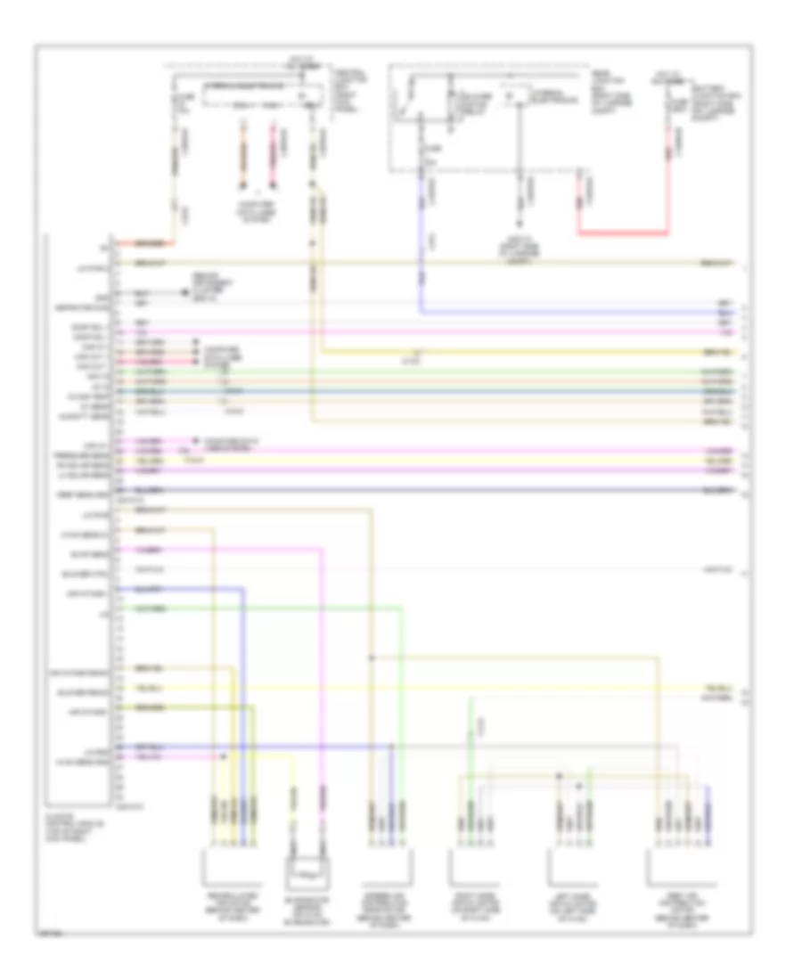 Automatic A C Wiring Diagram 1 of 2 for Jaguar XF Supercharged 2011