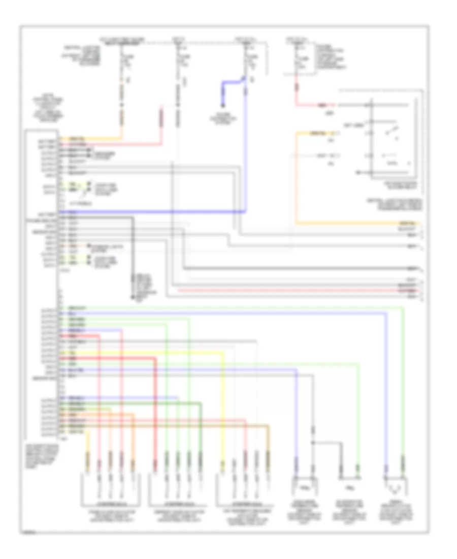 Automatic A C Wiring Diagram 1 of 2 for Jaguar X Type 2003