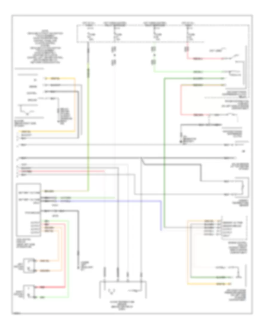 Automatic A C Wiring Diagram 2 of 2 for Jaguar X Type 2003
