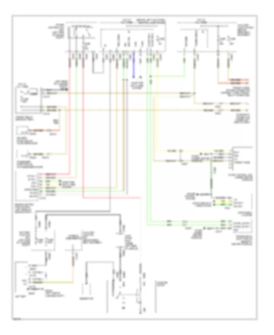 Starting Wiring Diagram for Jaguar XK 2011