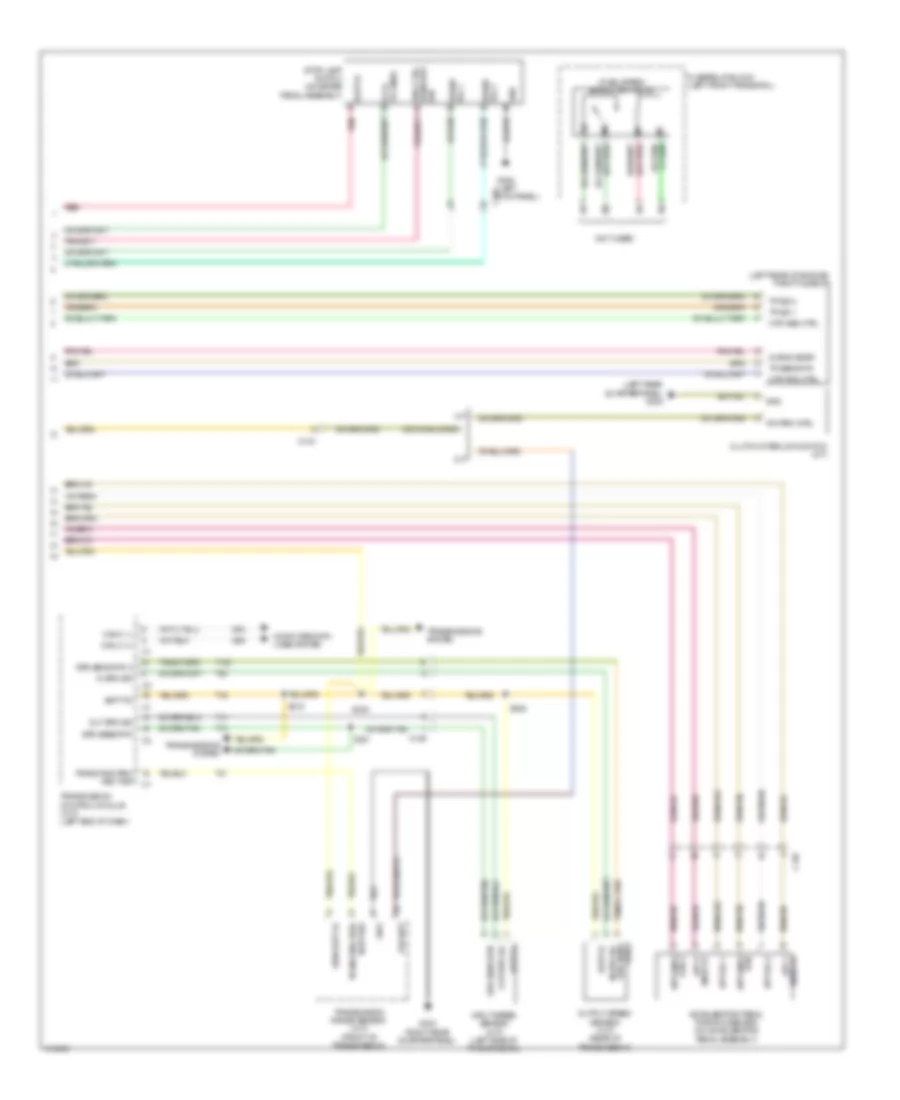 Электросхема системы круизконтроля (2 из 2) для Jeep Compass Latitude 2013