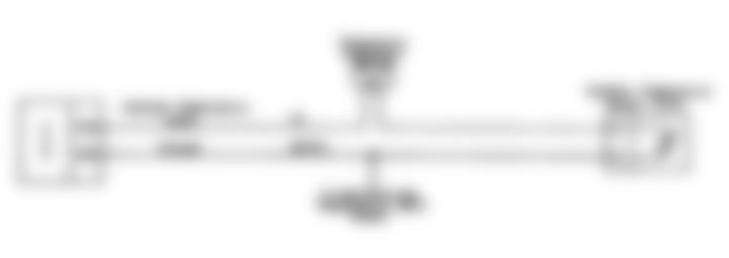 Jeep Wrangler Islander 1990 - Component Locations -  Fault 1055: Circuit Diagram Coolant Sensor Circuit High