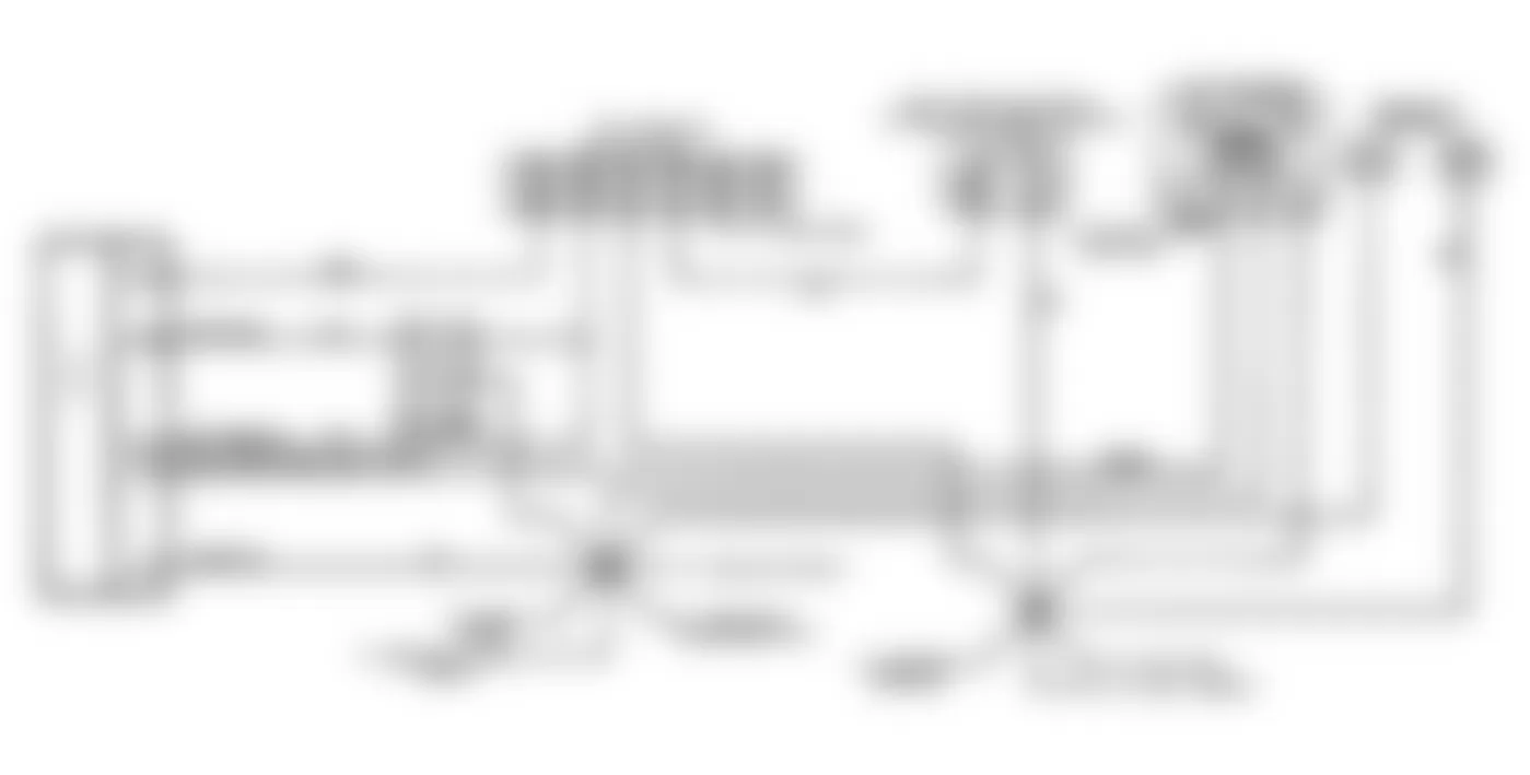 Jeep Wrangler S 1990 - Component Locations -  Fault 1008: Circuit Diagram Power Steering Circuit Low