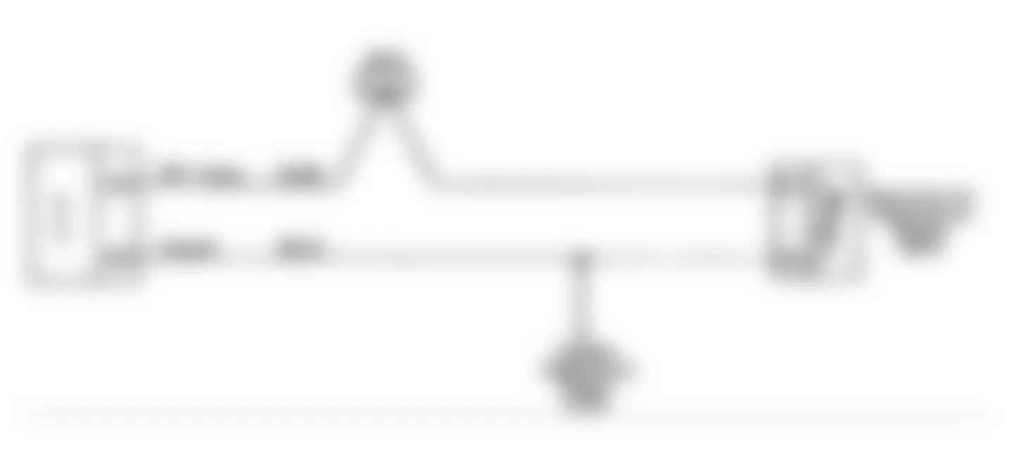 Jeep Wrangler S 1990 - Component Locations -  Fault 1017: Circuit Diagram MAT Circuit High