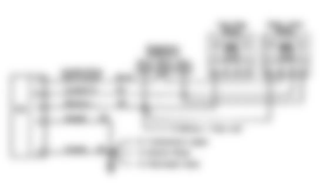 Jeep Wrangler S 1990 - Component Locations -  Fault 1040: Circuit Diagram Power Latch Relay Circuit Low